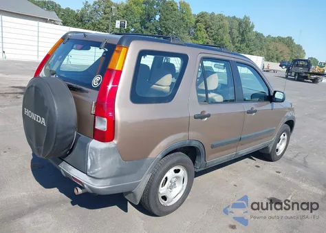 2003 Honda Cr-V Lx from USA, damaged, VIN SHSRD68413U107434